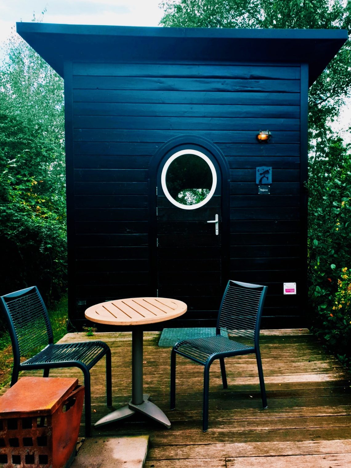Sterren kijken in een tiny house in Twente.