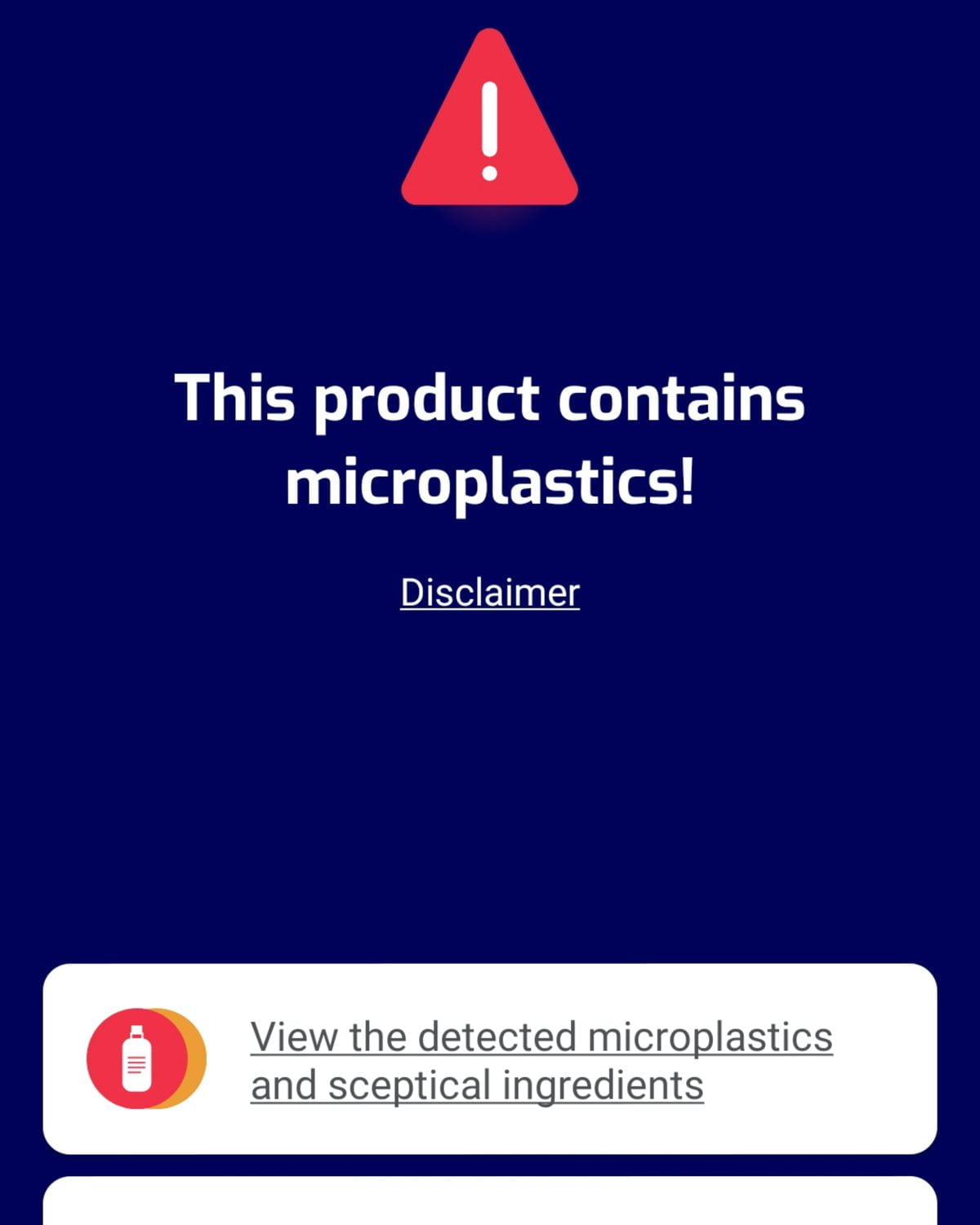 Met de Beat the Microbead app kun je checken of er microplastics in mijn verzorgingsproducten zitten. 
