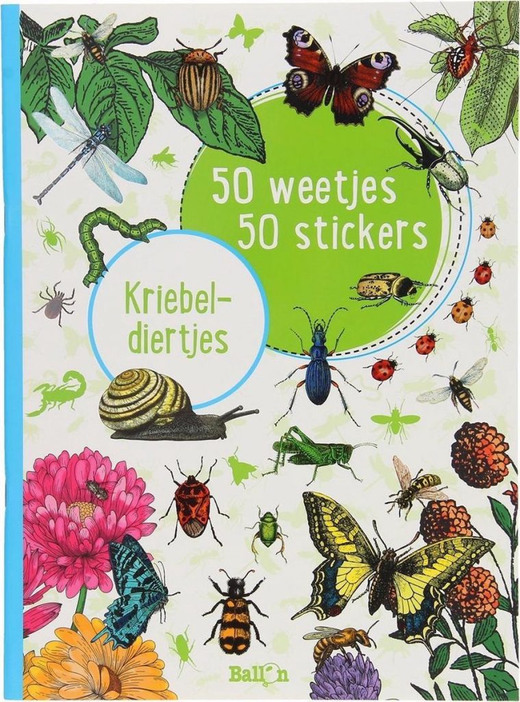 Kriebeldiertjes is een kinderboek over insecten.
