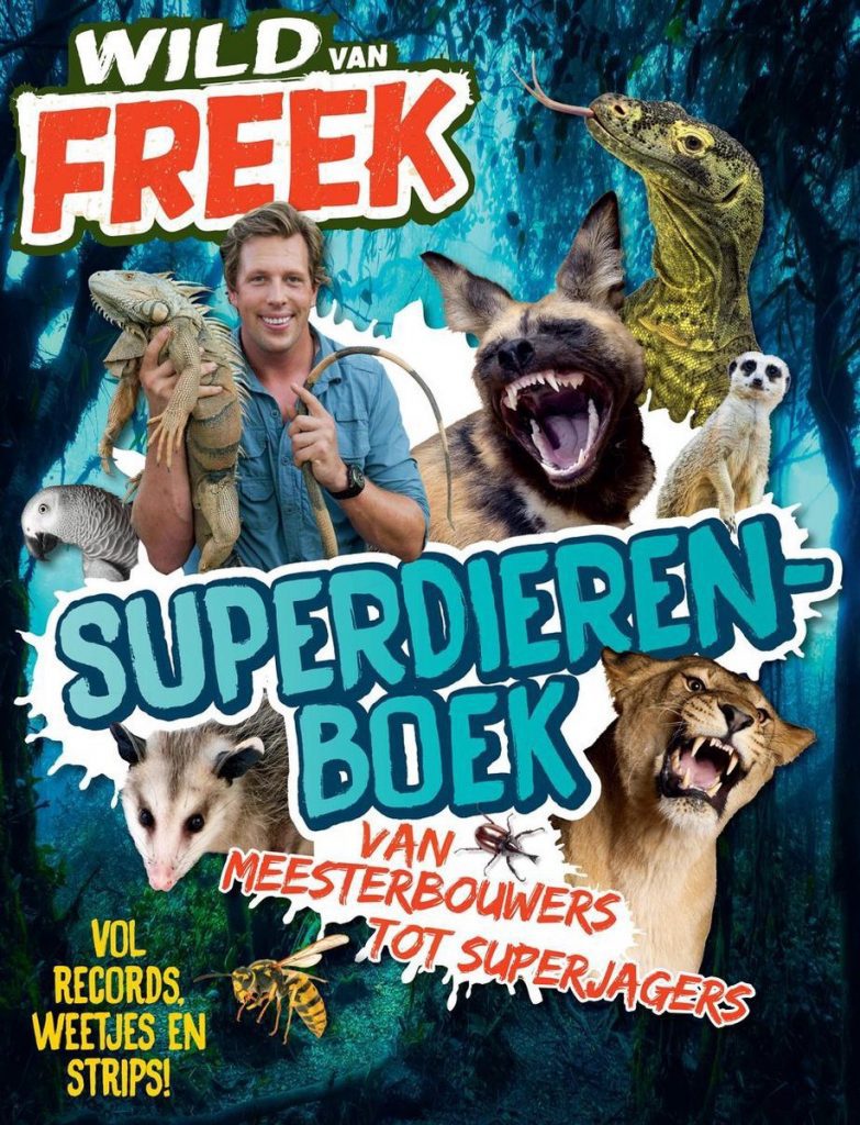 Wild van Freek Vonk is een duurzaam kinderboek voor kinderen die willen leren over de dieren.