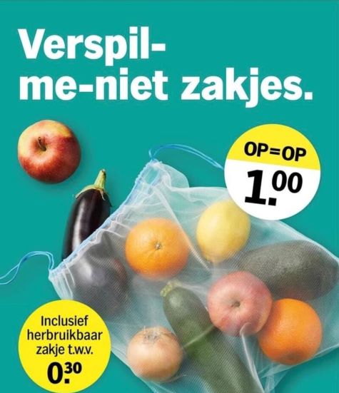 AH Verspil me nietje is ook een van de budget boodschappentips van thegreenlist.nl.